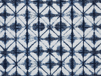 Sunbrella Midori Indigo furniture fabric. Item number 145256-0001